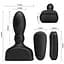 Анальна пробка Mr. Play Inflatable Anal Plug 11.8 см чорний - мініатюра 6