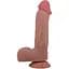 Фаллоимитатор Pretty Love Sliding Skin 9.2'' 23.4 см коричневый - миниатюра 1