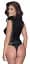 Сексуальне боді Cottelli Collection Party Body Cut-Out XL чорний - мініатюра 2
