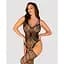 Ажурний бодістокінг під павутину Obsessive Bodystocking G325 Black S/M/L, чорний - мініатюра 2