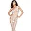 Бодістокінг Passion BS036 White, комбінезон, лямки через одне плече - мініатюра 1