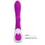 Вибратор-кролик Pretty Love Colby Vibrator 21.5 см фиолетовый - миниатюра 8