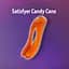 Вибратор на палец Satisfyer Candy Cane Оранжевый - миниатюра 2