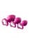 Набор анальных пробок Dream Toys Flirts Pink - миниатюра 1