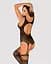Бодистокинг Obsessive Bodystocking F236 глубокое декольте имитация шнуровки S/M/L - миниатюра 2