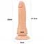 Страпон LoveToy Easy Set As Pic 19 см тілесний - мініатюра 5