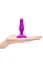 Анальна пробка B-Vibe Vibrating Novice Plug 10 см (рожевий) - мініатюра 5