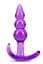 Анальний плаг B Yours Triple Bead Anal Plug Purple - мініатюра 1