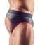 Чоловічі труси Svenjoyment Underwear Jock L чорний з червоним - мініатюра 4