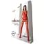 Бодістокінг з безліччю бретелей Passion BS095 One Size, Red, імітація пояса та панчіх, з доступом - мініатюра 6