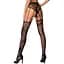 Сітчасті панчохи-стокінги Passion S016 One Size, Black - мініатюра 2