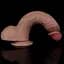 Фалоімітатор Dual Layered Silicone Nature Cock 9'' 23.5 см коричневий - мініатюра 10