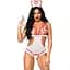 Эротический костюм Leg Avenue Roleplay Naughty Nurse White/Red One size - миниатюра 1