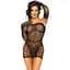 Мини-платье Leg Avenue 2 PC Tube dress and gloves Black One size - миниатюра 4