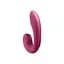 Вакуумний стимулятор клітора з вібрацією Satisfyer Sunray малиновий - мініатюра 4