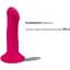 Двухслойное делдо с вибрацией Adrien Lastic Hitsens 2 Pink - миниатюра 4