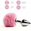 Анальная пробка FeelzToys Bunny Tails Butt Plug Pink - миниатюра 2
