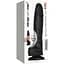 Реалістичний фалоімітатор Strap-On-Me Sliding Skin Realistic Dildo Black - XXL, ефект рухомий до - мініатюра 1