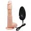Реалістичний вібратор Baile Thunder Up Suction Base 22 см тілесний - мініатюра 1