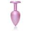 Анальна пробка B-Series HeavyFun Jewellery Pearl Pink Plug M 8 см (прозорий) - мініатюра 1