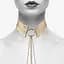 Намисто-комір Bijoux Indiscrets Desir Metallique Collar - Gold - мініатюра 6