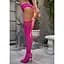 Колготки-панчохи Leg Avenue Heart Garterbelt Stockings One Size Magenta - мініатюра 6