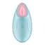 Вібратор для клітора Satisfyer Tropical Tip 8.5 см блакитний - мініатюра 5