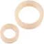 Набір ерекційних кілець Doc Johnson Platinum Premium silicone - The C-Rings - White - мініатюра 1