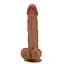 Фалоімітатор Beautiful Encounter Buraq 9.4" 24 см (коричневий) - мініатюра 3