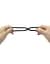 Подвійне ерекційне кільце Dorcel Dual Ring 5.7 см чорний - мініатюра 9