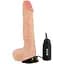 Вібратор Nature Skin Dancing Dick 26 см тілесний - мініатюра 1