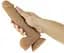 Гнучкий фалоімітатор Addiction - ANDREW 8″ Silicone Dong - Caramel, віброкуля в подарунок - мініатюра 3