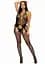 Бодістокінг з відкритим доступом Leg Avenue Net suspender bodystocking One size Black мереживо - мініатюра 4