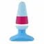 Анальна пробка FeelzToys Plugz Butt Plug 7 см (блакитний) - мініатюра 1