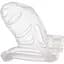Клітка для пеніса Lockink Sevanda Plastic Penis Chastity Cage - Transparent - мініатюра 6