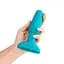 Анальна пробка B-Vibe Rimming Plug 2 15 см (бірюзовий) - мініатюра 5