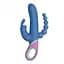 Вибратор кролик PMV20 Vice Double Vibrator 23 см синий - миниатюра 4