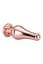 Анальна пробка Gleaming Love Gold Pleasure Plug L 12.7 см (рожевий) - мініатюра 4