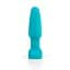 Анальна пробка B-Vibe Rimming Plug 2 15 см (бірюзовий) - мініатюра 2