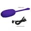 Віброяйце Pretty Love Kirk Super Soft Silicone 19.7 см (синій) - мініатюра 7