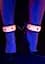 Поножі, що світяться в темряві Taboom Ankle Cuffs, рожеві - мініатюра 3