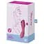 Вакуумний стимулятор із вібрацією Satisfyer Curvy Trinity 3 Червоний - мініатюра 5