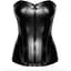 Корсет Noir Handmade F334 Powerwetlook corset - M - мініатюра 1