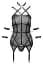 Комплект Cottelli Collection Basque Bondage M чорний - мініатюра 5