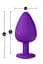 Анальна пробка Temptasia Bling Plug Large Purple - мініатюра 4