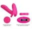 Вібратор Pretty Love Remote Control 10 см рожевий - мініатюра 8
