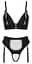 Костюм покоївки Cottelli Costumes Maid Set L (чорний) - мініатюра 11