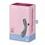 Вакуумний стимулятор клітора з вібрацією Satisfyer Curvy Trinity 1 сірий - мініатюра 2