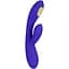 Вібратор-кролик CalExotics Impulse Estim Dual Wand 21.5 см фіолетовий - мініатюра 1