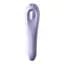 Вібратор з вакуумним стимулятором клітора Satisfyer Dual Pleasure бузковий - мініатюра 3
